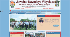 Desktop Screenshot of jnvkannauj.org